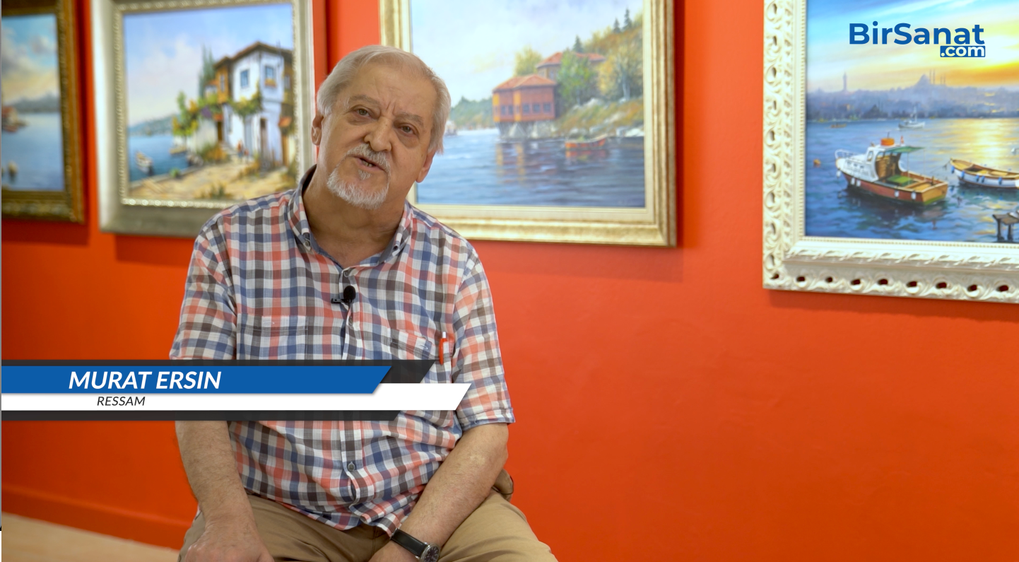 Ressam Murat Ersin 21-28 Haziran 2025 İlk Resim sergisi "İSTANBUL" Sergisi, Murat Ersin Kimdir