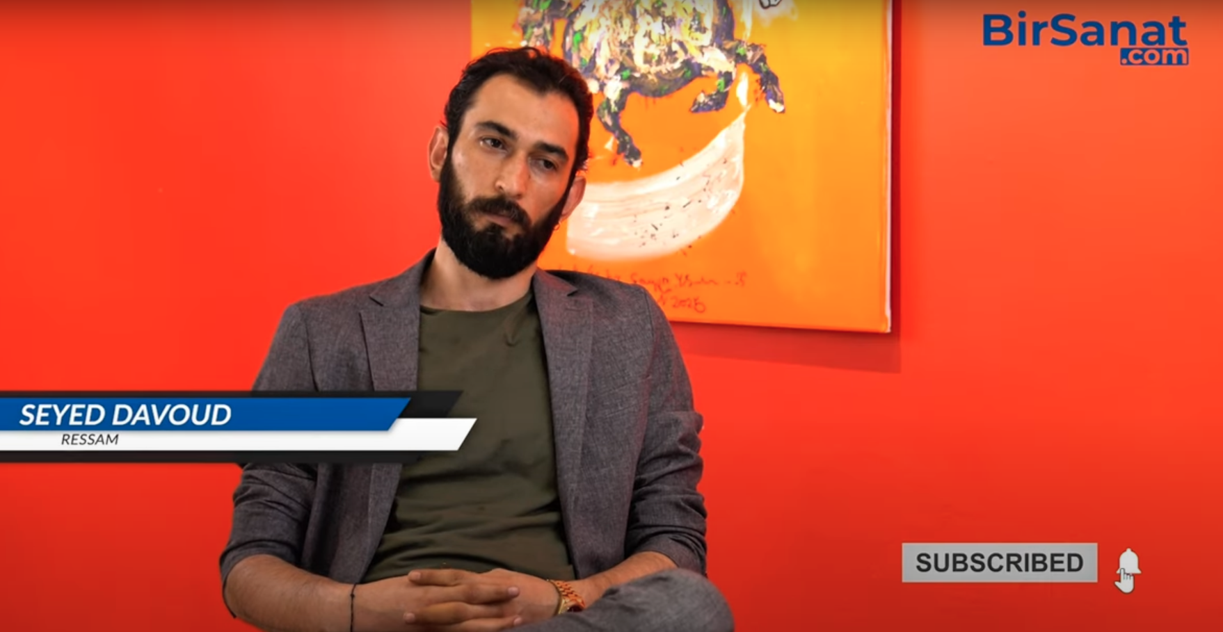 Ressam Seyed Davoud 03-19 Temmuz 2025 "Ata Binen Üsküdarı Geçti" Sergisi, Seyed Davoud Kimdir?